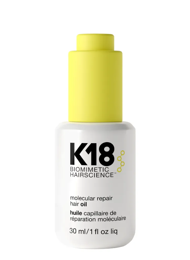K18 biomimetic hair repair oil bottle Image