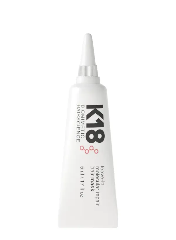 K18 leave-in molecular hair repair mask bottle Image