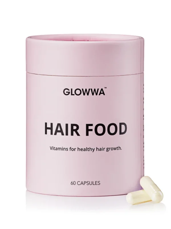 Glowwa Hair Food vitamins for hair growth.