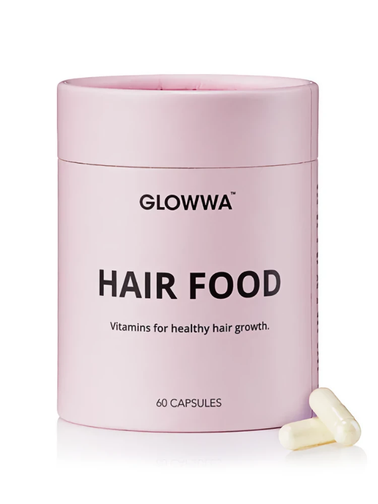 Glowwa Hair Food vitamins for hair growth.